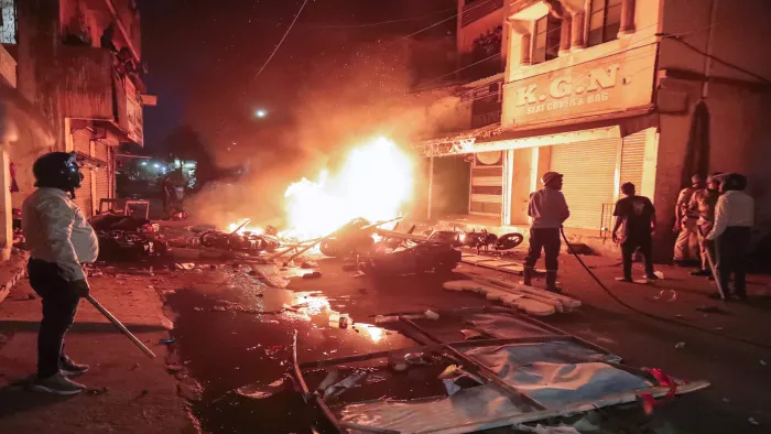 Nagpur Violence: नागपुर हिंसा में पहली मौत। (फोटो- पीटीआई)