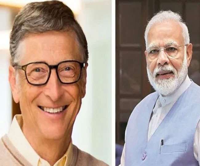 भारत में कोविड-19 से लड़ाई में नेतृत्व के लिए बिल गेट्स ने की पीएम मोदी की सराहना