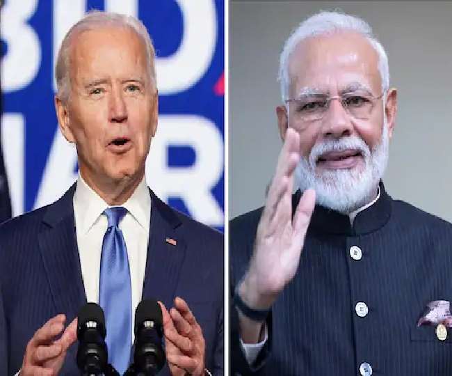 पीएम मोदी और अमेरिकी राष्ट्रपति जो बाइडन। (फोटो: दैनिक जागरण/फाइल)