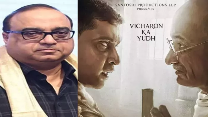 Rajkumar Santoshi Gandhi Godse Pathaan, Rajkumar Santoshi, Gandhi Godse ek yudh Pathaan