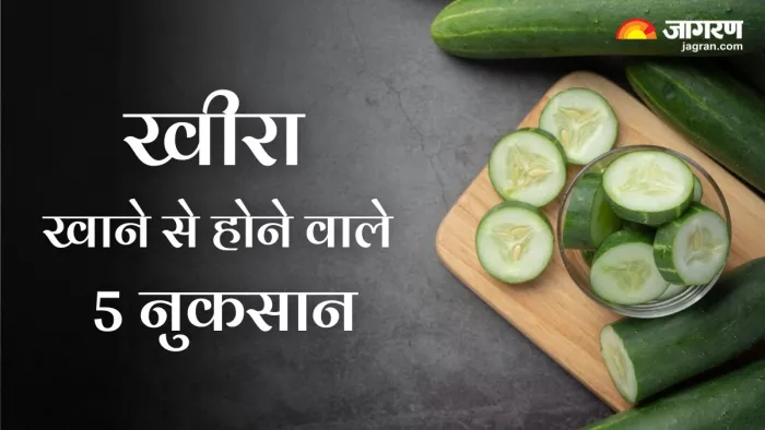 फायदे तो सुने होंगे, लेकिन क्या आप जानते हैं खीरे खाने से होने वाले नुकसान?