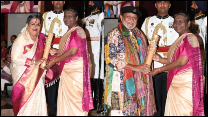 मिथुन चक्रवर्ती और उषा उत्थुप (Photo Credit: X)