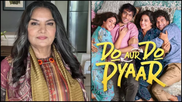 शबाना आजमी को पसंद आई 'दो और दो प्यार' (Photo Credit: Instagram)