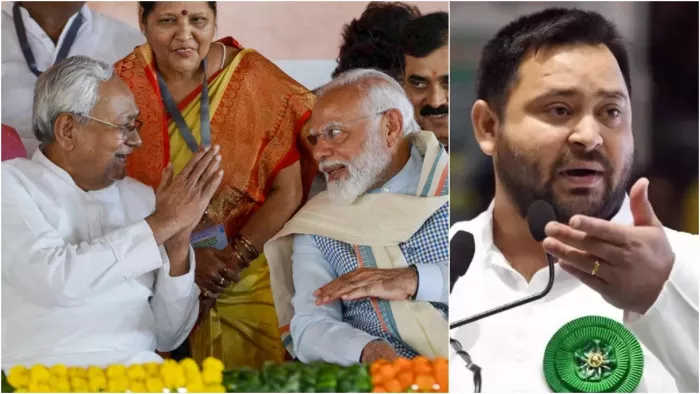 'नीतीश कुमार के खुद...', पिता पर उंगली उठी तो भड़के तेजस्वी यादव; मोदी का भी लिया नाम