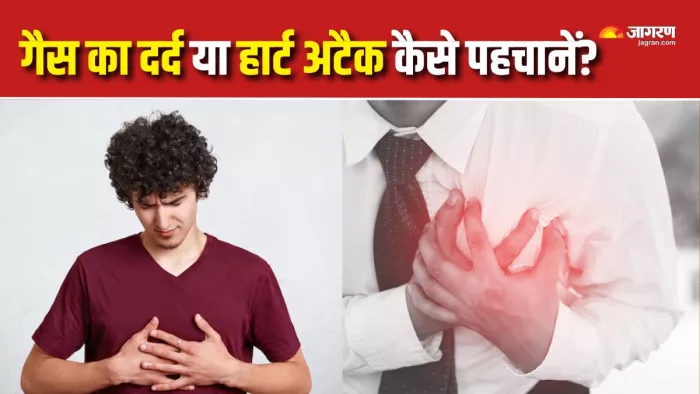 Heart Attack Symptoms: हार्ट अटैक और सीने में उठे गैस के दर्द में अंतर कैसे करें? (Picture Courtesy: Freepik)