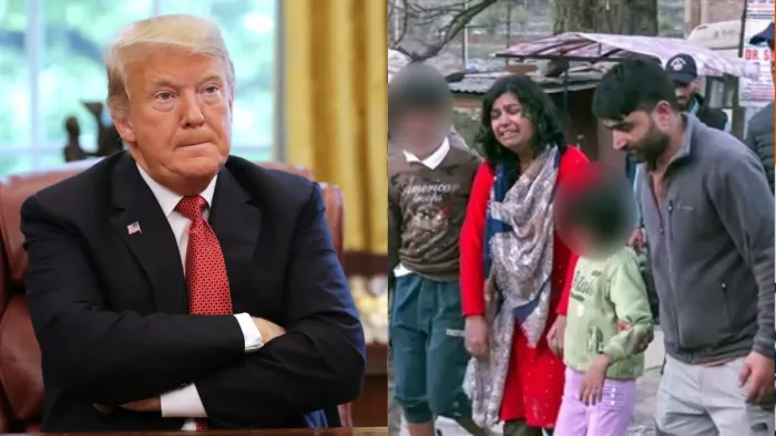 पहलगाम आतंकी हमले पर अमेरिकी राष्ट्रपति ट्रंप ने चिंता जाहिर की।(फोटो सोर्स: फाइल फोटो)