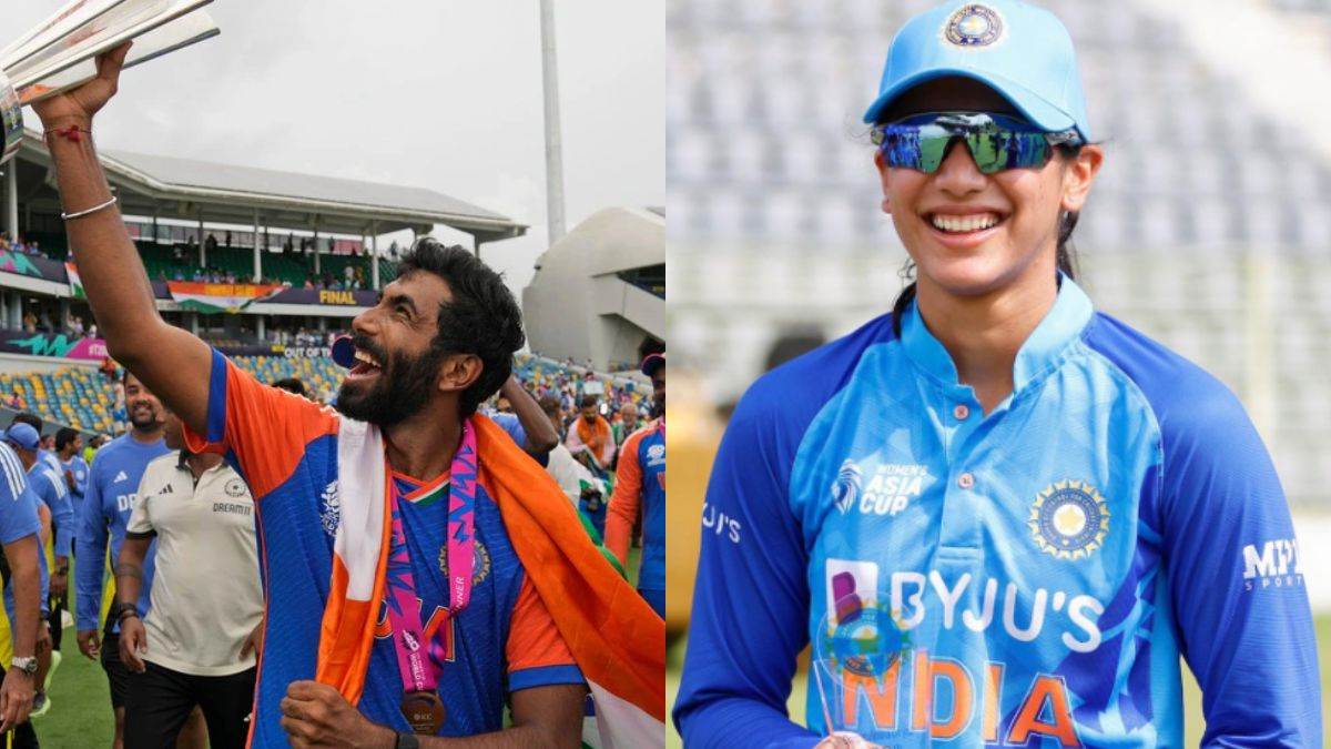 wisden cricketers award jasprit bumrah and smriti mandhana crowned the world leading cricketers