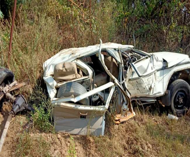 बिहार: गया में अवैध खनन रोकने गए वाहन पर चढ़ाया हाइवा, सैप जवान सहित चार की मौत