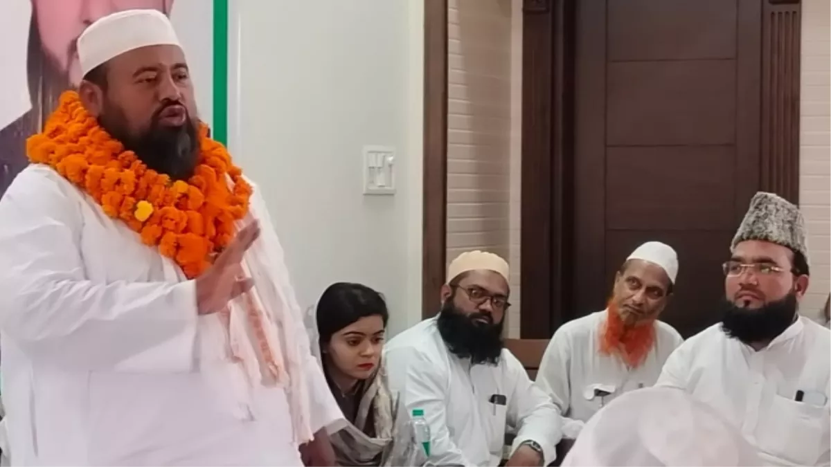 बहकावे में आकर भाजपा से दूरी बना रहा मुस्लिम समाज, बिजनौर में बोले मौलाना सुहेब कासमी