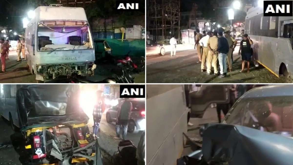 Road Accident: पुणे में वैनिटी वैन का ब्रेक फेल होने से दर्दनाक हादसा, दो की मौत; पांच घायल