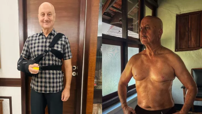 Anupam Kher was injured at the set of Vijay 69 - Photo/Instagram
