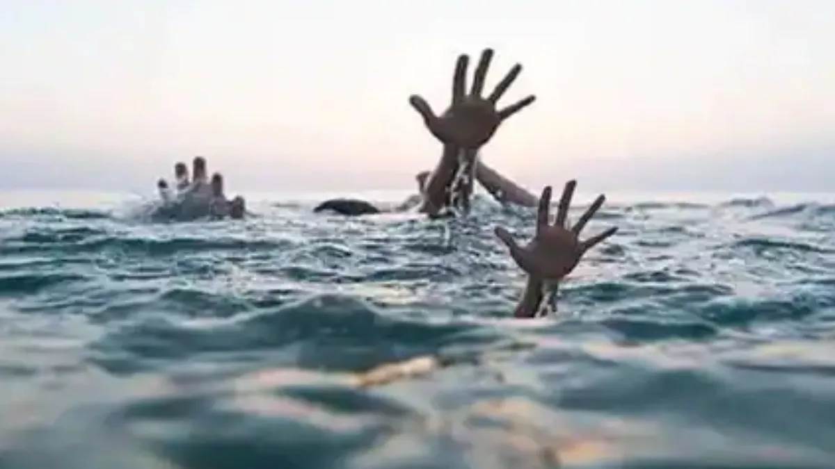 rajkot news two children died due to drowned in the river at vasavad village