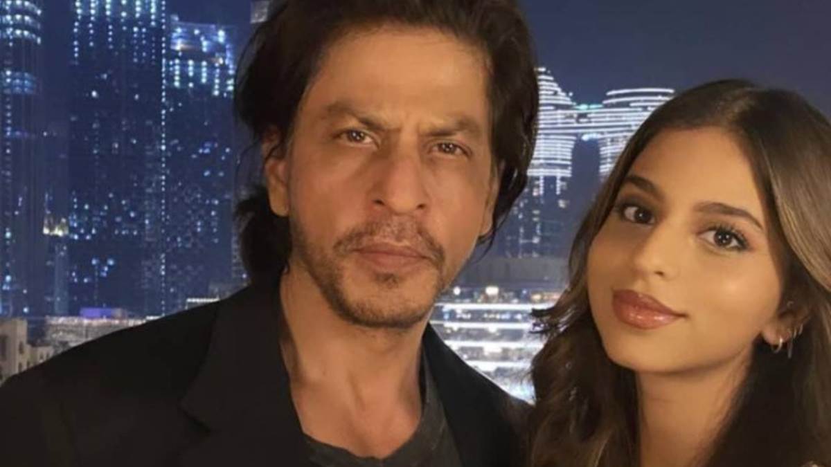 shah rukh khan shares unseen video of daughter suhana khan on her birthday