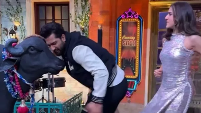 Still Image of Vicky Kaushal and Sara Ali Khan