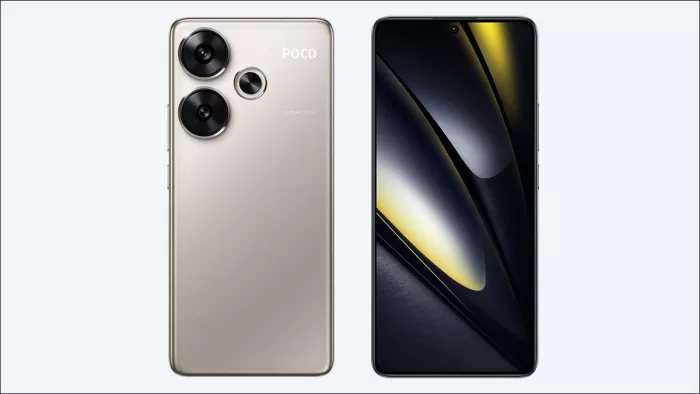 POCO F6 में 20MP का फ्रंट कैमरा मिलता है।