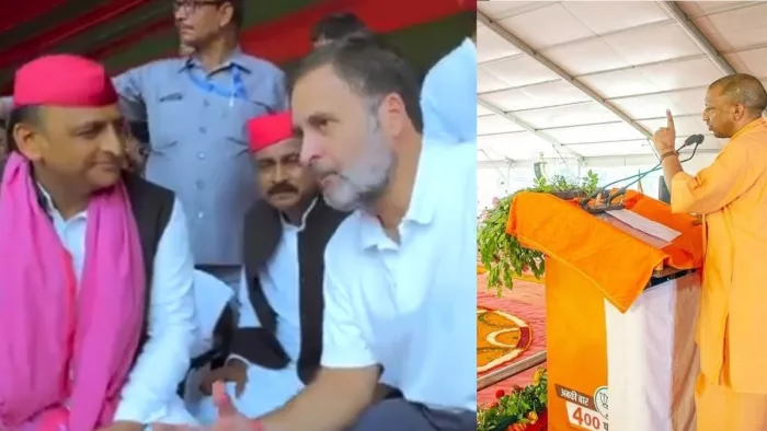 राहुल-अखिलेश पर CM योगी का प्रहार, बताया-भस्मासुर