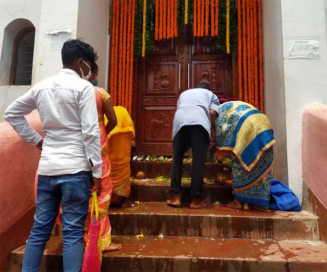 Jagannath Rath Yatra News भगवान जगन्नाथ का नेत्रदान अनुष्ठान संपन्न