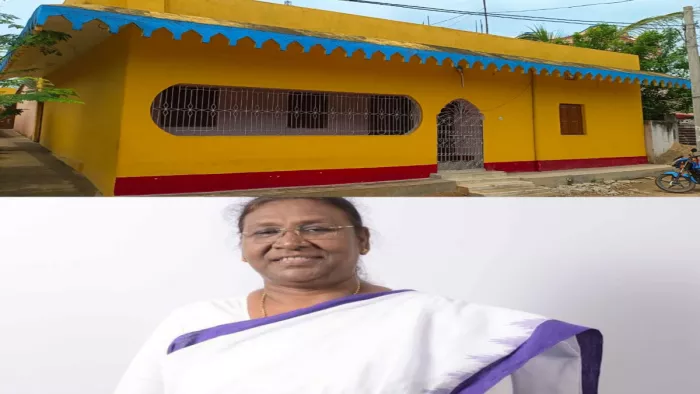 President Election : द्रौपदी मुर्मू का पैतृक घर