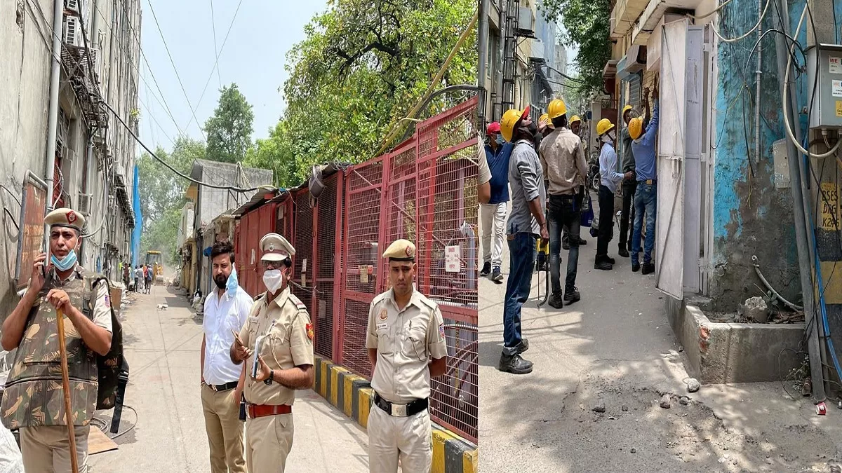 Delhi Encroachment Drive: आइटीओ के पास अवैध अतिक्रमण को हटाने की कार्रवाई शुरू, पुलिस के साथ निगम अधिकारी मौजूद