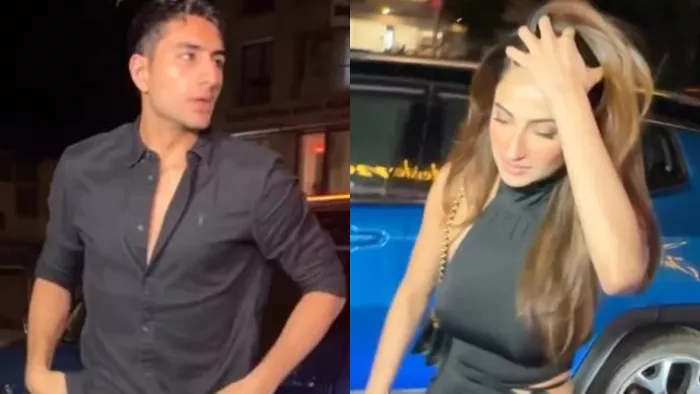 Ibrahim Ali Khan Palak Tiwari Attended Karan Mehta Birthday Party Netizens Says They Are Made for Each Other/Instagram