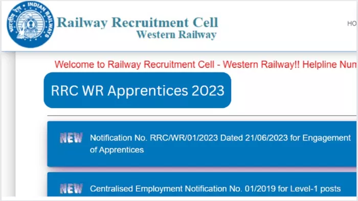 RRC WR Apprentices 2023: वेस्टर्न रेलवे में 3624 पदों निकली भर्ती।