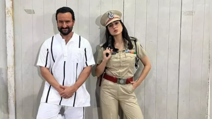 Sara Ali Khan AND Saif Ali Khan Photo Credit Instagram
