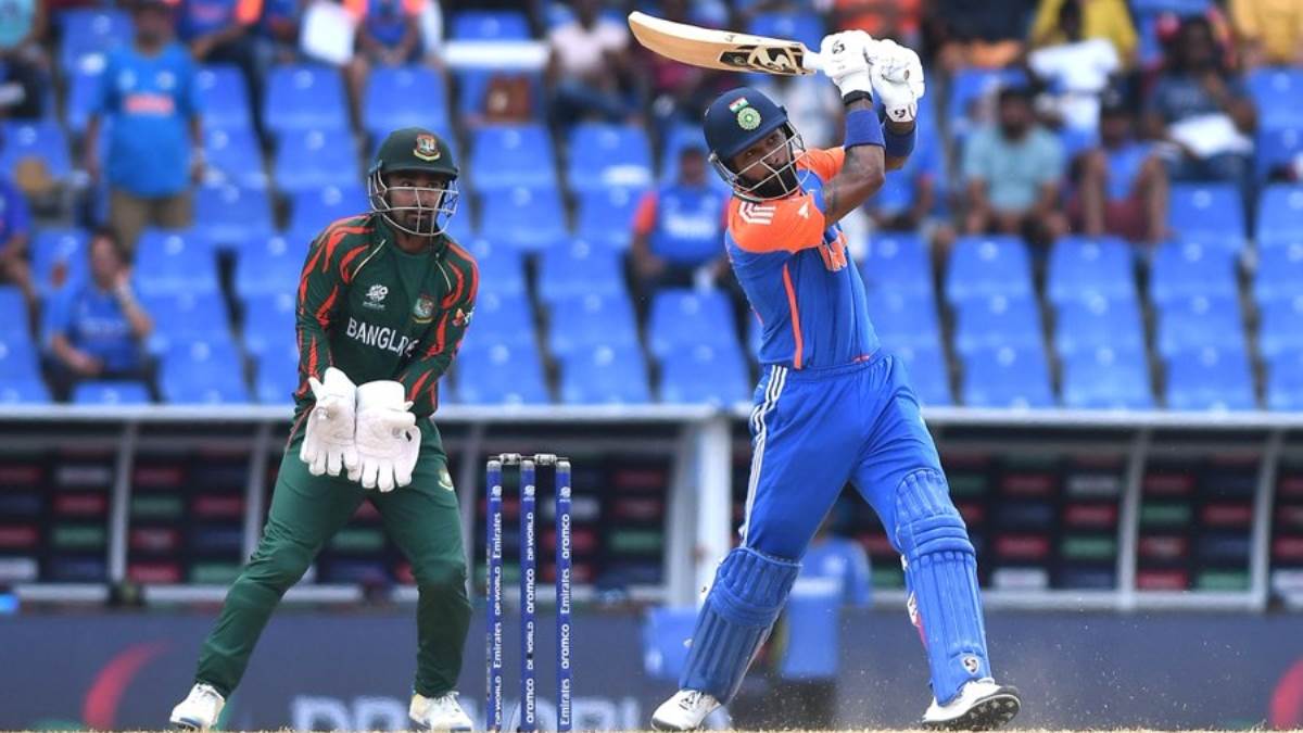 hardik pandya scored a half century ind vs ban t20 world cup 2024 india vs bangladesh