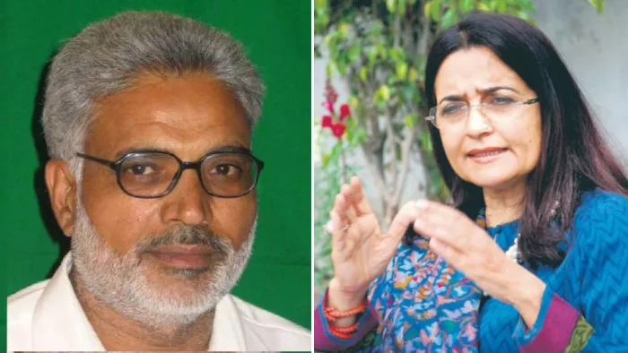 किरण चौधरी ने हिसार सांसद पर बोला हमला (फाइल फोटो)।