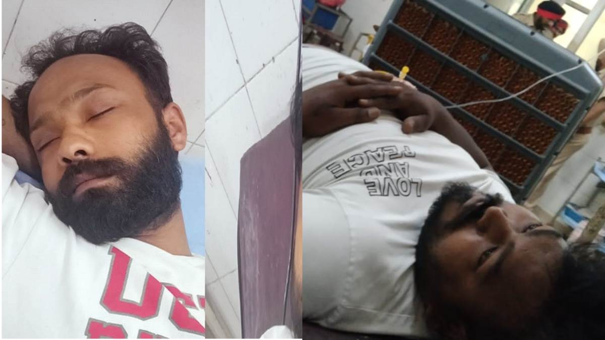 punjab news encounter between police and gangsters ludhiana two gangsters injured being shot many cases of murder and robbery registered