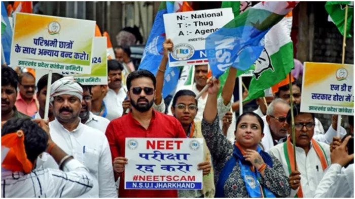 NEET परीक्षा रद्द क्यों नहीं की गई? (Image: ANI)