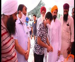 अनशन पर बैठे बलदेव सिंह का छह किलो वजन हुआ कम, बोले या तो किसानों की रिहाई होगी, या उनकी