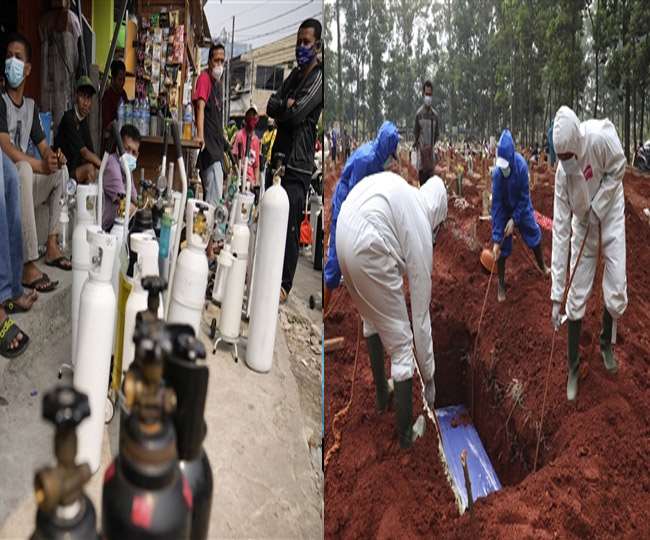 इंडोनेशिया और म्यांमार में कोरोना की स्थिति गंभीर