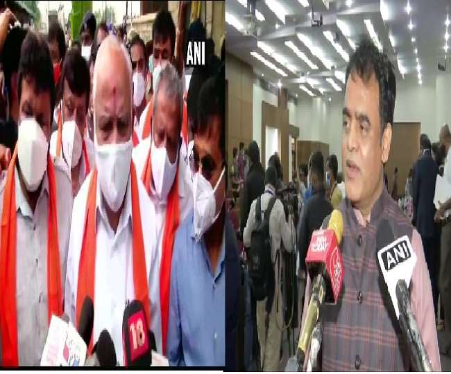 कर्नाटक में नेतृत्व परिवर्तन के दिख रहे संकेत।(फोटो: एएनआइ)