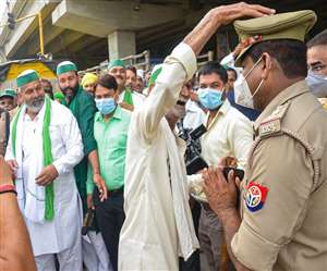 Kisan Andolan: यूपी गेट पर सामने आई एक ऐसी तस्वीर, जिसे आप देखना चाहेंगे बार-बार