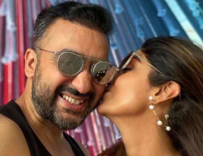 Raj Kundra and Shilpa Shetty in happier times. Photo- Instagram/Raj Kundra