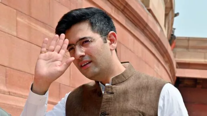 राज्यसभा में आम आदमी पार्टी के सांसद राघव चड्ढा ने सत्ता पक्ष पर जमकर हमला बोला।