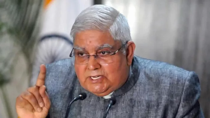 जगदीप धनखड़ ने इसी महीने कहा था कि वह 'सही समय' पर, ''दैवीय हस्तक्षेप'' के अधीन रिटायर होंगे।