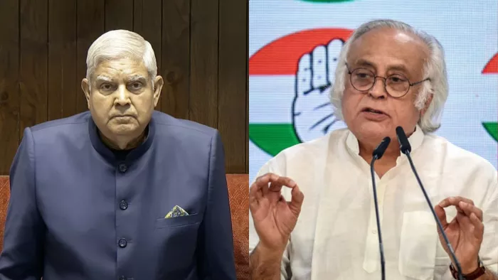 Jagdeep Dhankhar Resignation: जगदीप धनखड़ के इस्तीफे पर कांग्रेस नेताओं ने जताई हैरानी।(फाइल फोटो)