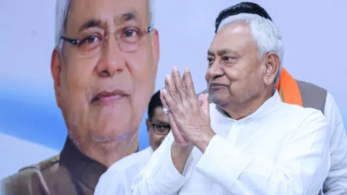 बिहार के मुख्यमंत्री नीतीश कुमार के नाम की चर्चा शुरू हो गई है। फाइल फोटो