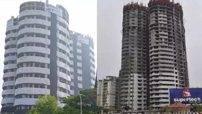सुपरटेक टावर के ध्वस्त होने के बाद बढ़ेगी स्वास्थ्य चुनौती।