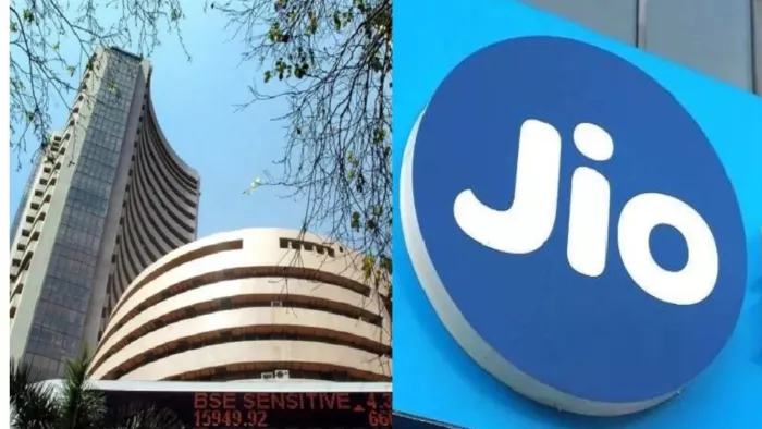 जियो फाइनेंसियल सर्विसेज के शेयर में गिरावट हुई है।