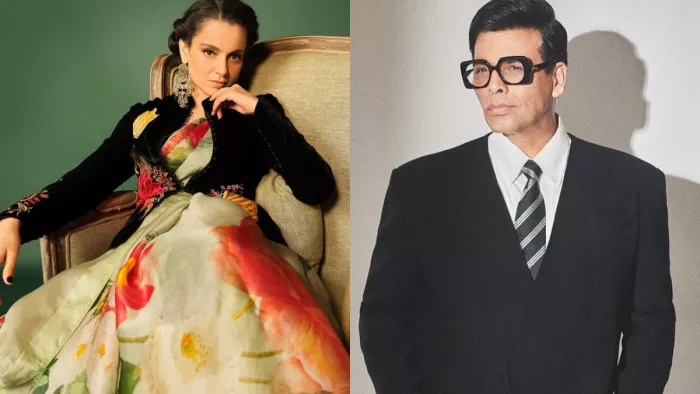 Karan Johar ने कंगना रनोट की फिल्म के लिए जताई एक्साइटमेंट। Photo- Instagram