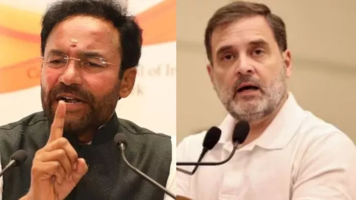 जी किशन रेड्डी ने राहुल गांधी पर कसा तंज (फाइल फोटो)