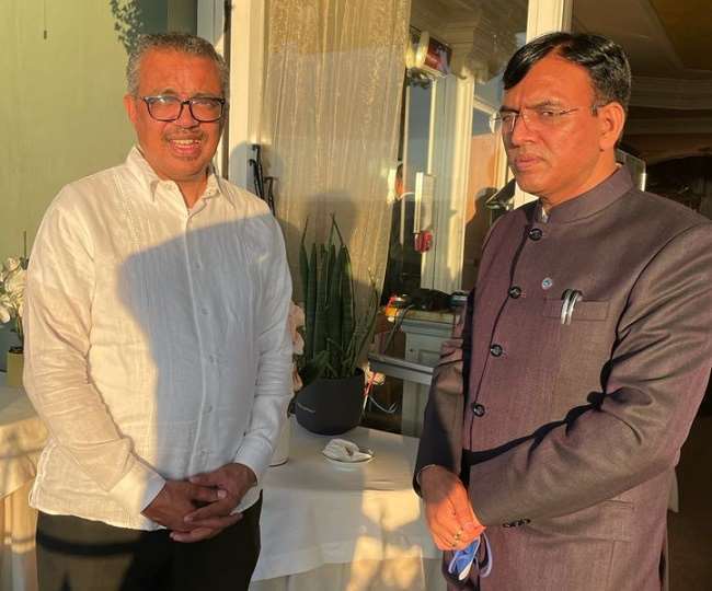 डब्ल्यूएचओ के महानिदेशक ने केंद्रीय स्वास्थ्य मंत्री मनसुख मांडविया को धन्यवाद दिया है।