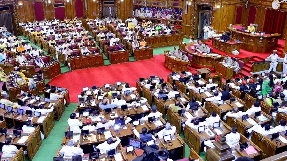 UP Assembly Session 2022: नारी शक्ति के नाम रहा यूपी विधानमंडल का दोनों सदन।