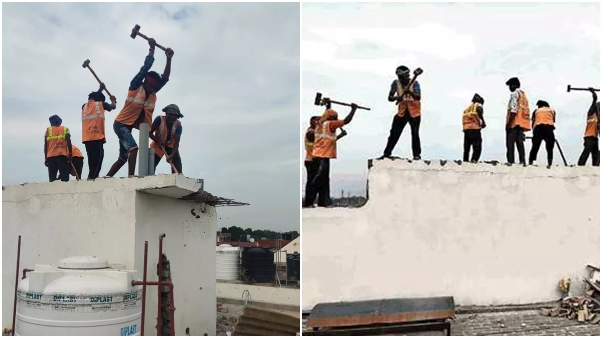 चंडीगढ़ हाउसिंग बोर्ड की टीम ने सेक्टर-46 में दो मकानों की पहचान की है, जहां कार्रवाई की जाएगी।