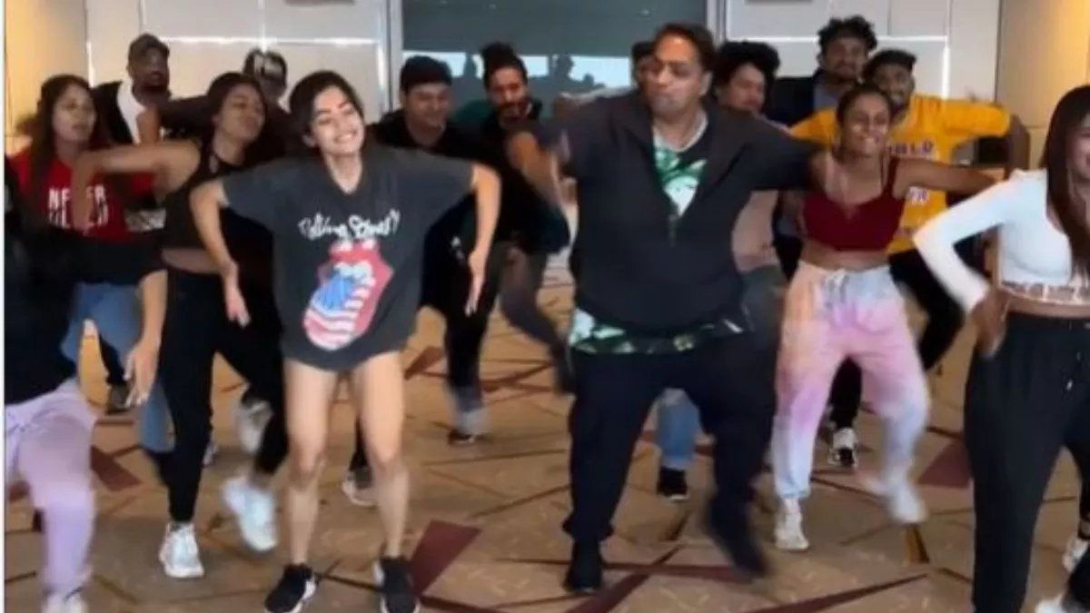 Rashmika Mandanna Dance Video: रश्मिका मंदाना गणेश आचार्य के साथ डांस करती हुई आई नजर, वायरल हुआ वीडियो