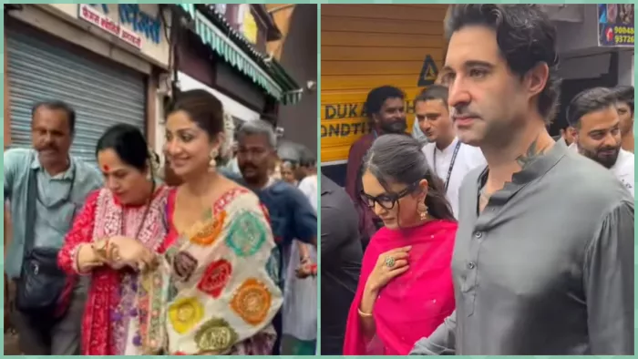 Celebrity At Lalbaugcha Raja Temple (Photo Credit: Instagram)