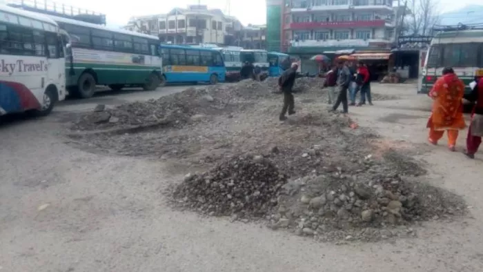 सुंदरनगर बस अड्डा के सौंदर्यीकरण में हुई 1.51 करोड़ की धांधली (फाइल फोटो)।