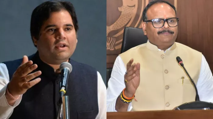 UP Politics: भाजपा सांसद वरुण गांधी व यूपी के उप मुख्यमंत्री ब्रजेश पाठक